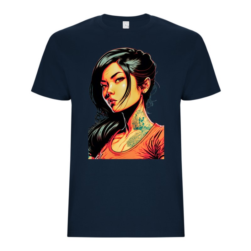 Tricou bărbat - Cyberpunk Girl