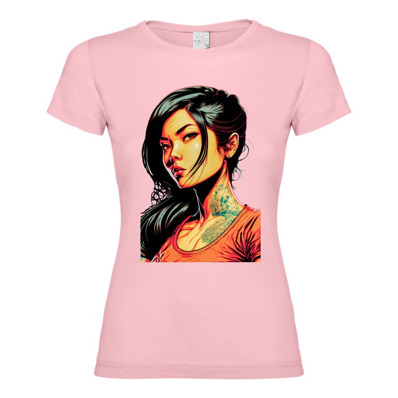 Tricou damă - Cyberpunk Girl