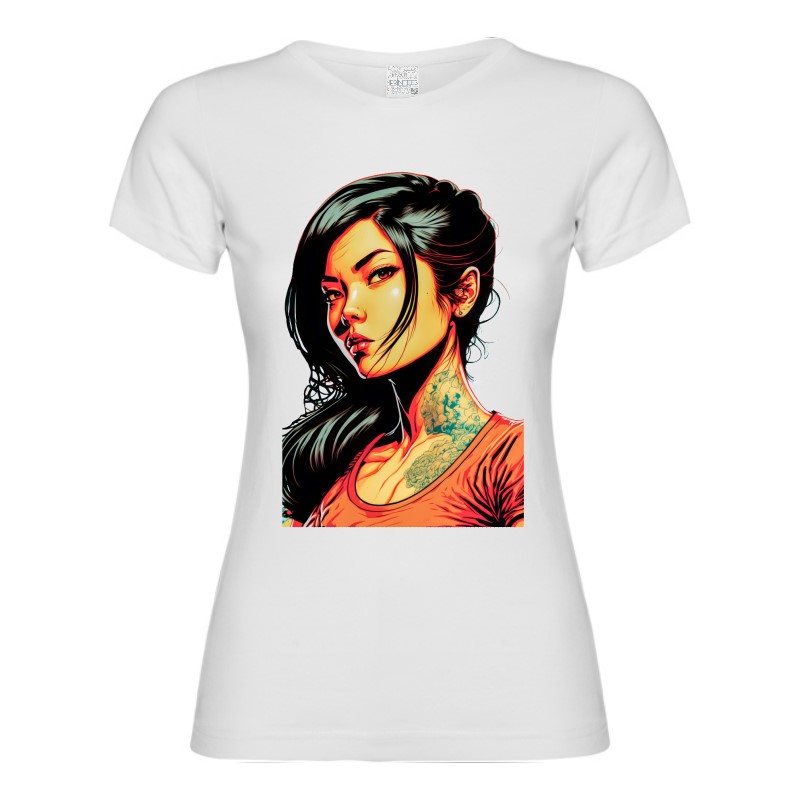 Tricou damă - Cyberpunk Girl