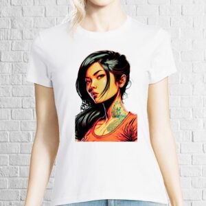 Tricou damă - Cyberpunk Girl