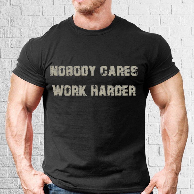 Tricou bărbat - Nobody Cares
