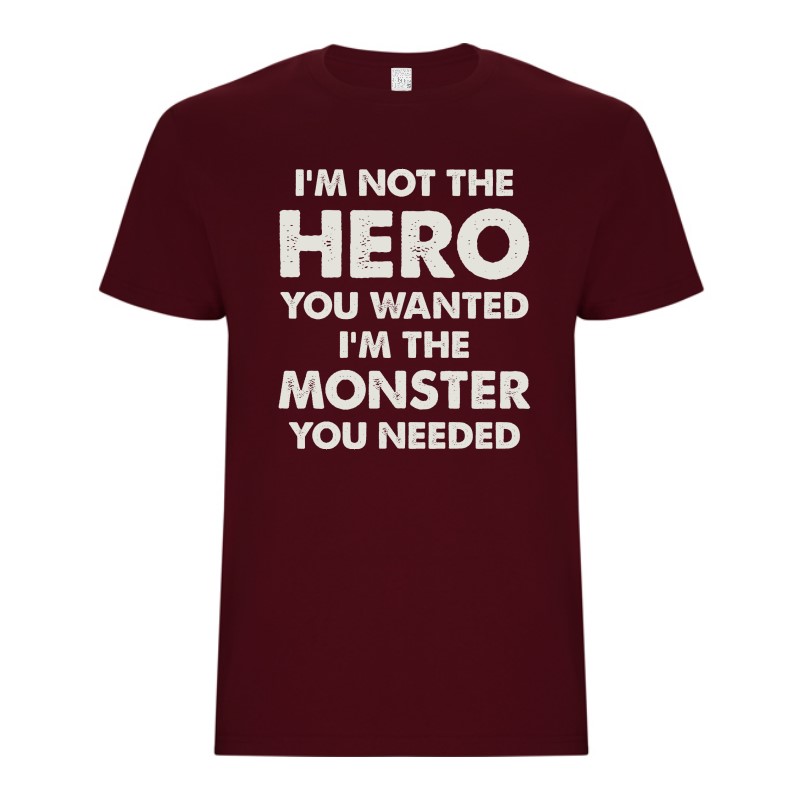 Tricou bărbat - Not the Hero