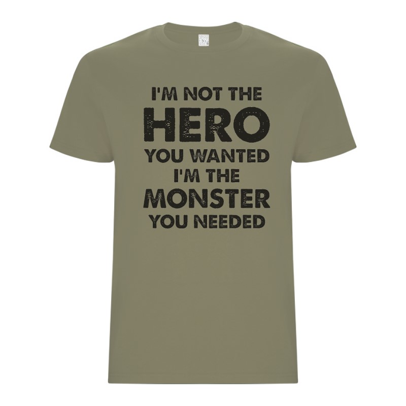 Tricou bărbat - Not the Hero