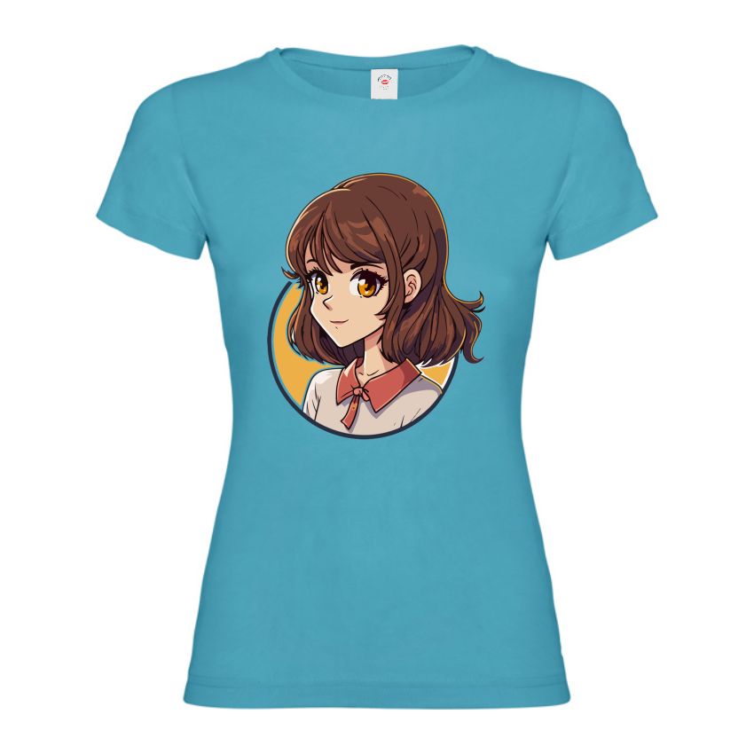 Tricou damă - Anime Girl
