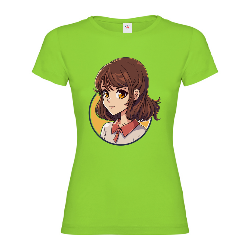 Tricou damă - Anime Girl