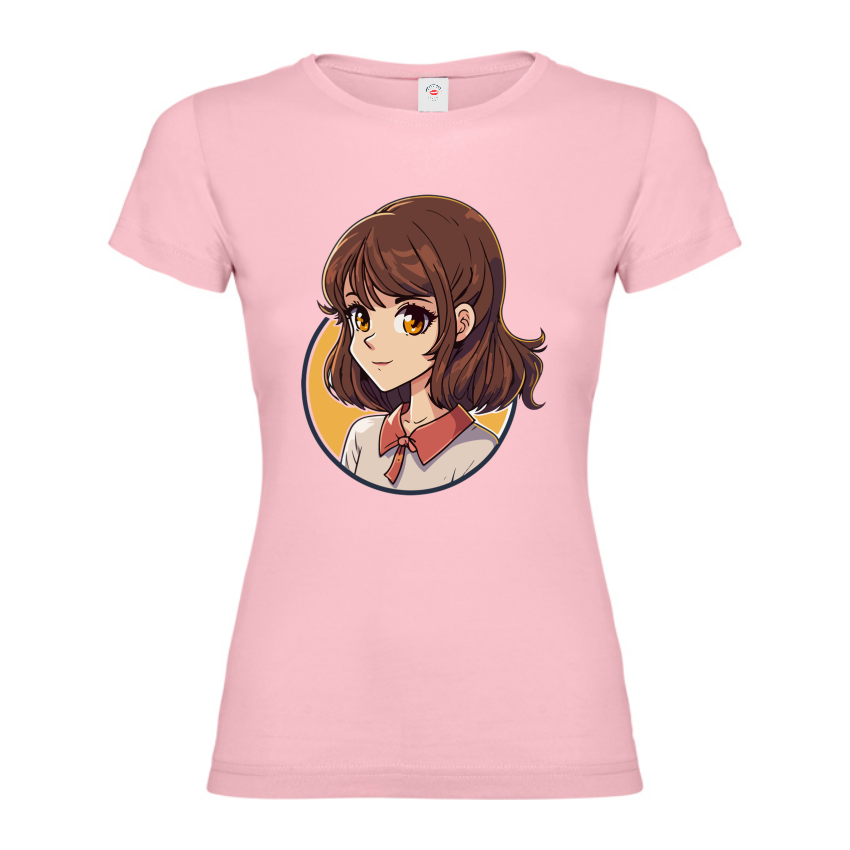 Tricou damă - Anime Girl