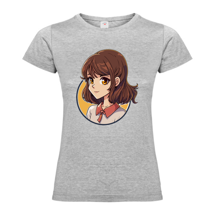 Tricou damă - Anime Girl