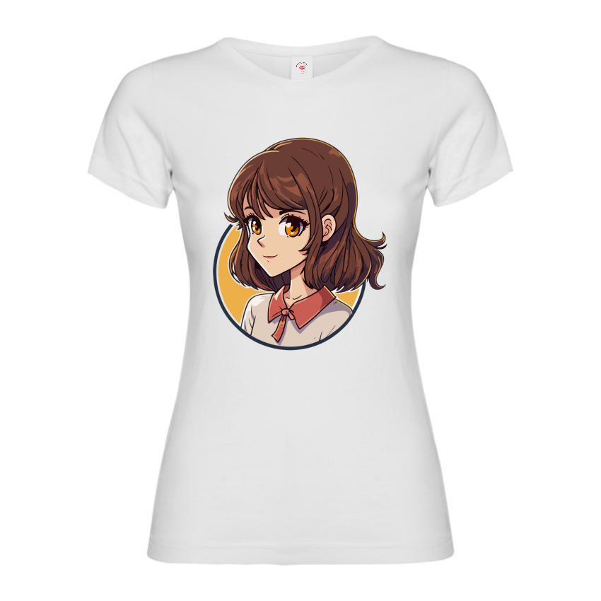 Tricou damă - Anime Girl