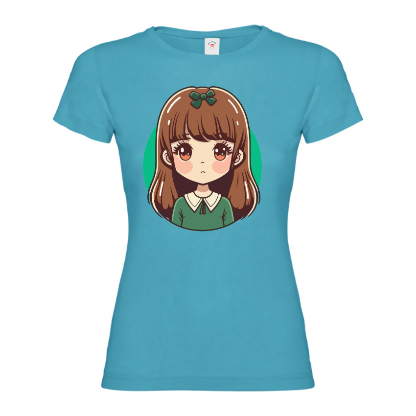 Tricou de damă - Anime Girl