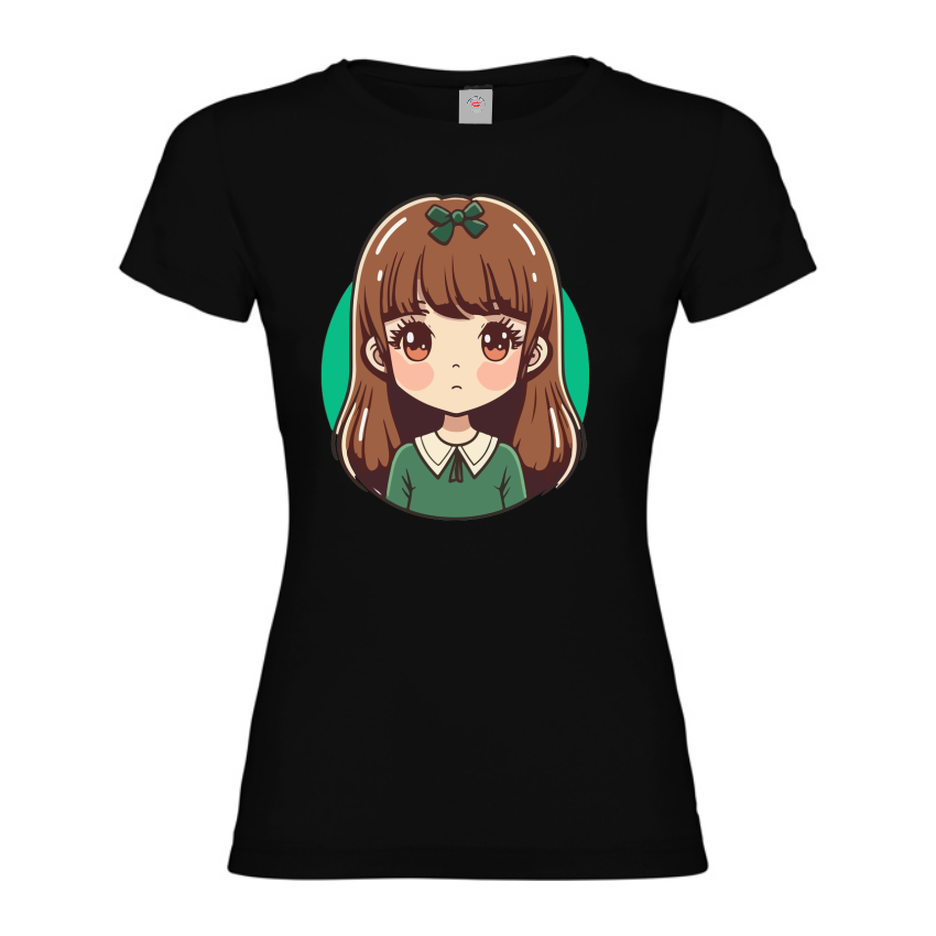 Tricou de damă - Anime Girl