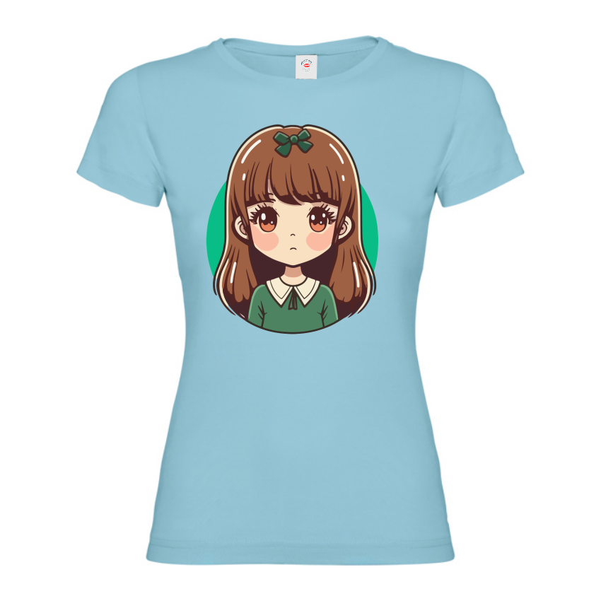 Tricou de damă - Anime Girl
