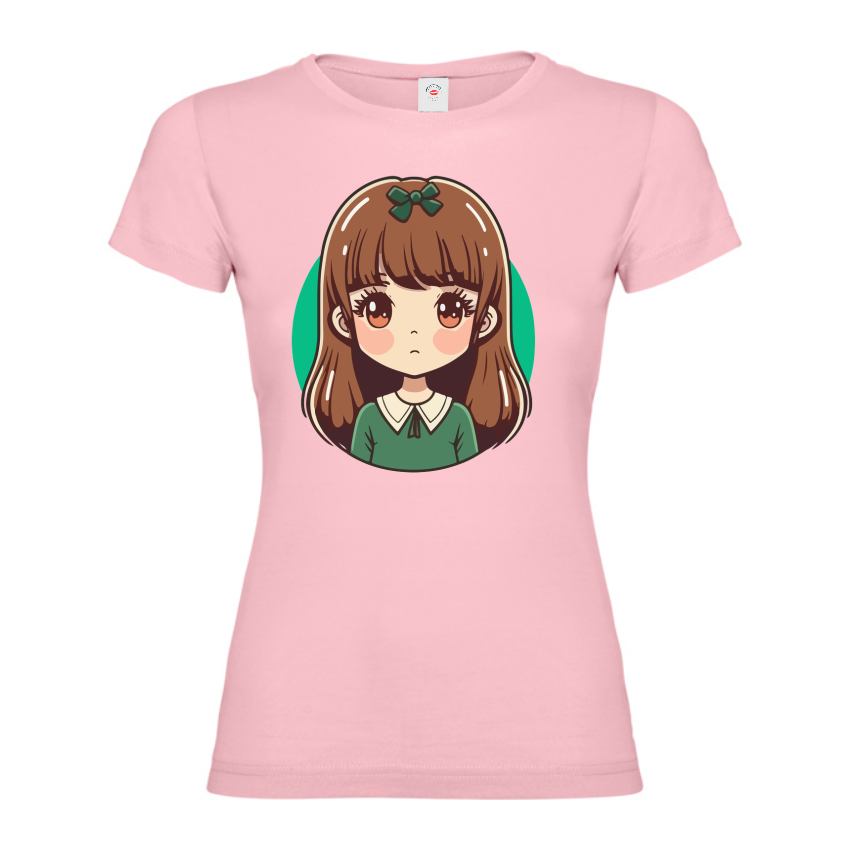Tricou de damă - Anime Girl