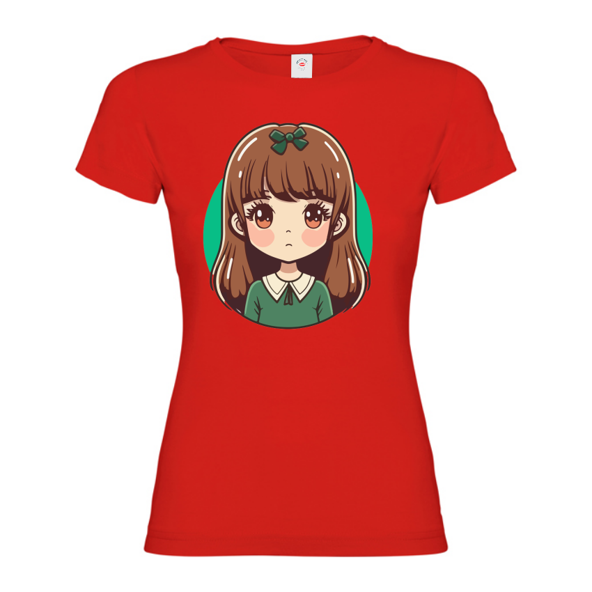 Tricou de damă - Anime Girl