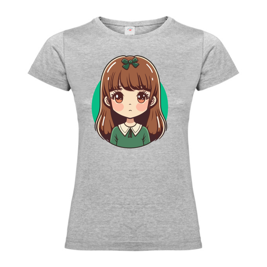 Tricou de damă - Anime Girl