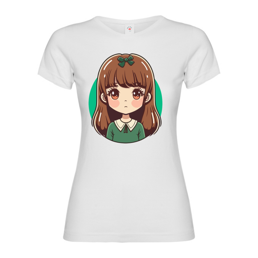Tricou de damă - Anime Girl