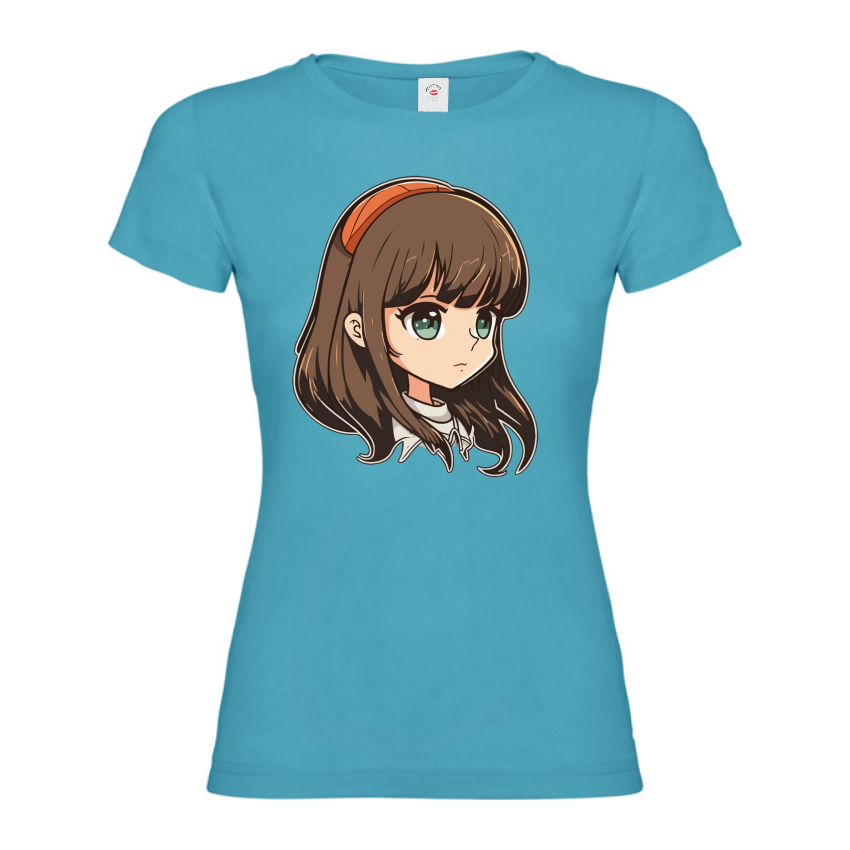 Tricou damă - Anime Young Girl