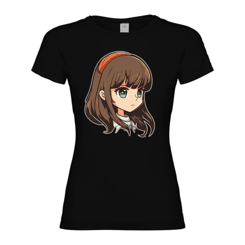 Tricou damă - Anime Young Girl