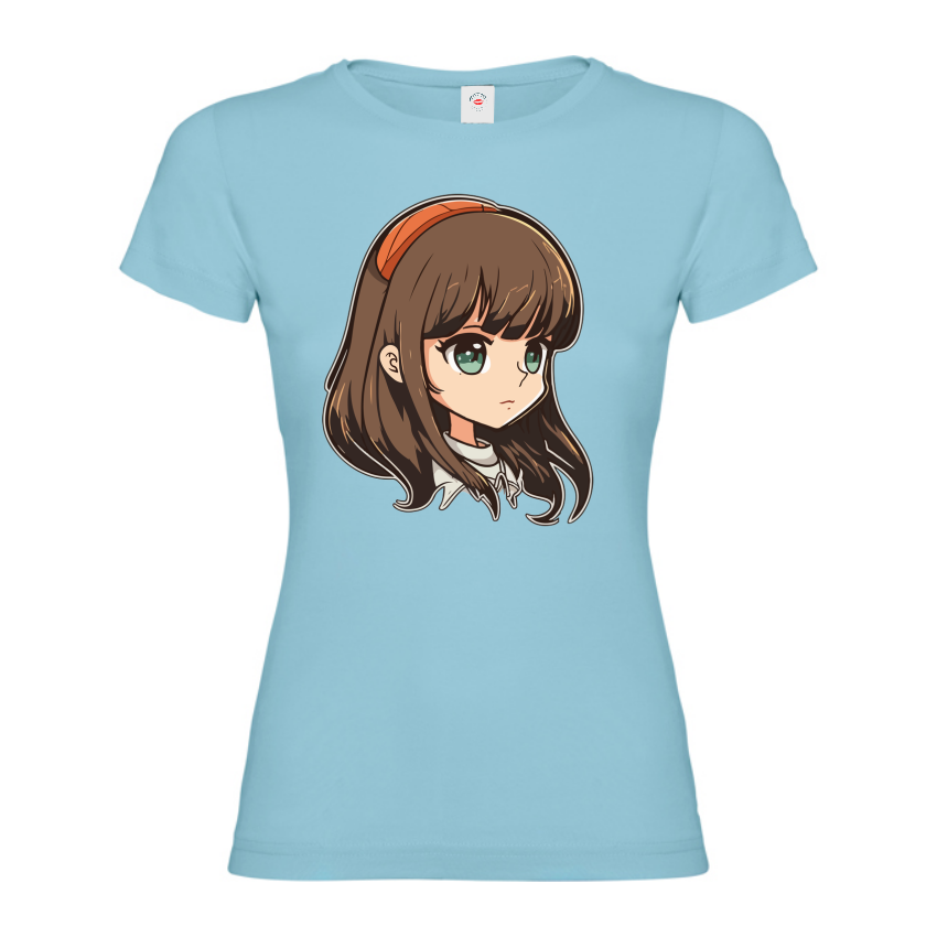 Tricou damă - Anime Young Girl