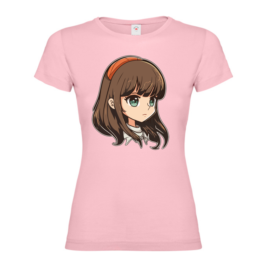 Tricou damă - Anime Young Girl