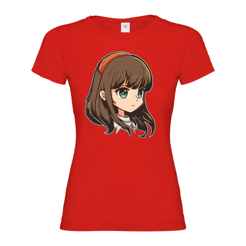 Tricou damă - Anime Young Girl