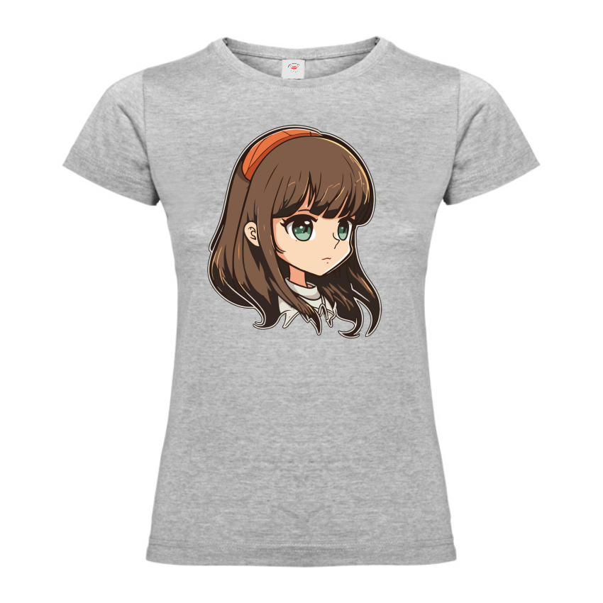 Tricou damă - Anime Young Girl