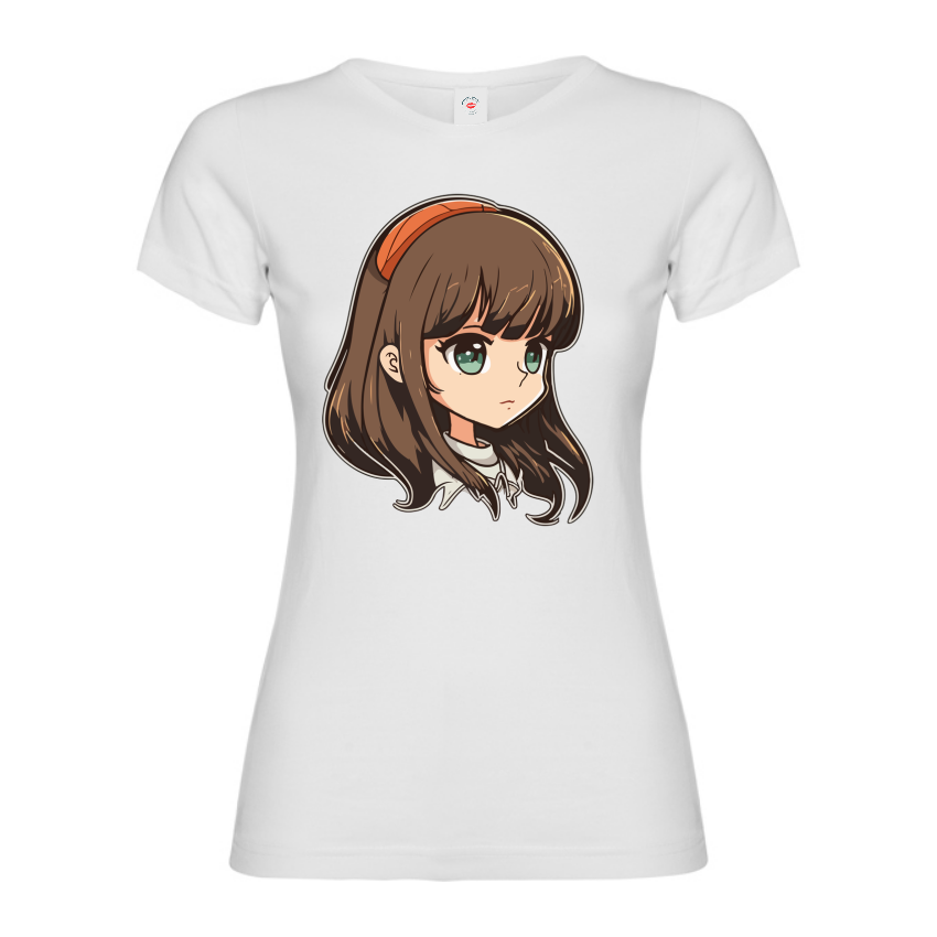Tricou damă - Anime Young Girl
