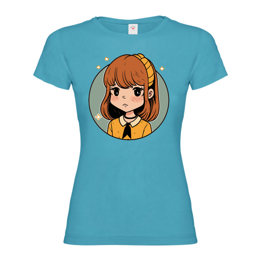 Tricou damă Anime Sad Girl