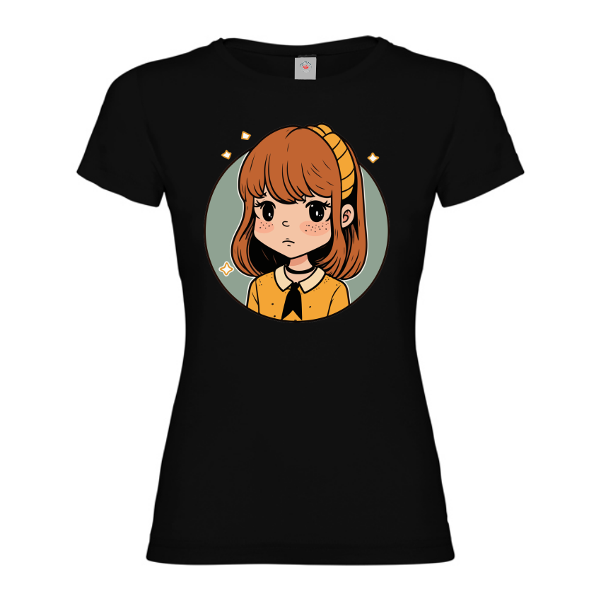 Tricou damă Anime Sad Girl