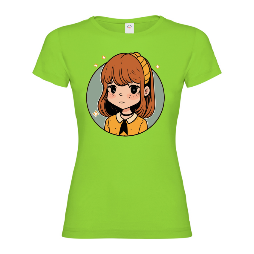 Tricou damă Anime Sad Girl