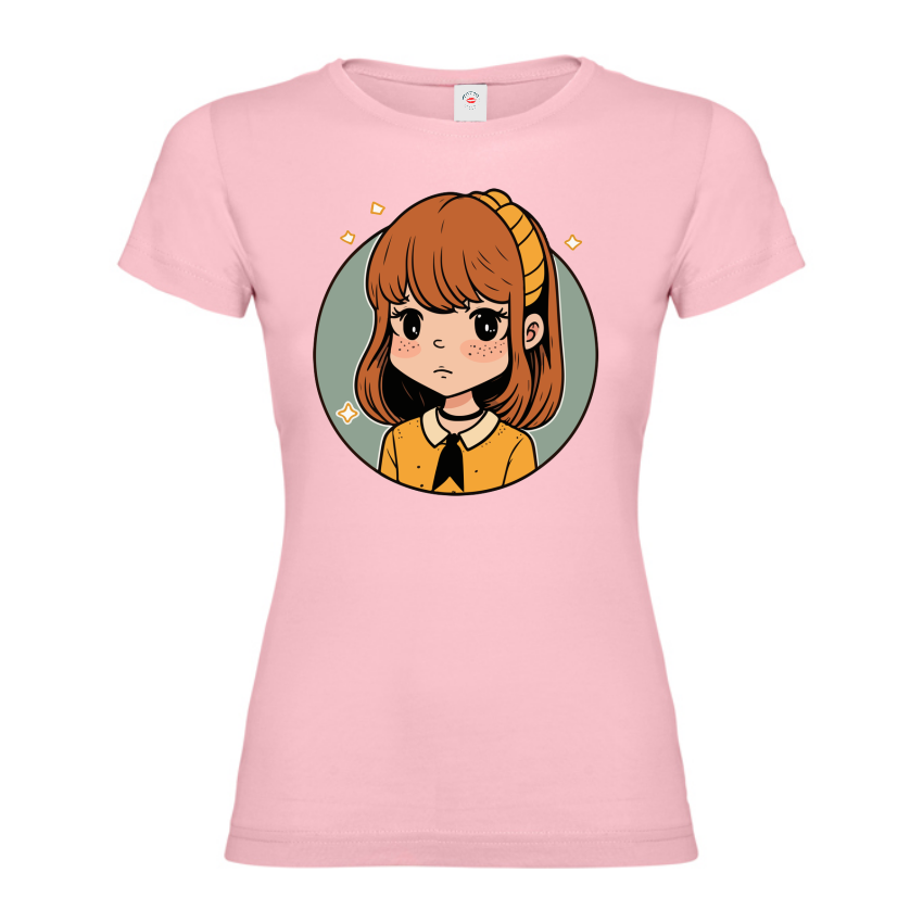 Tricou damă Anime Sad Girl