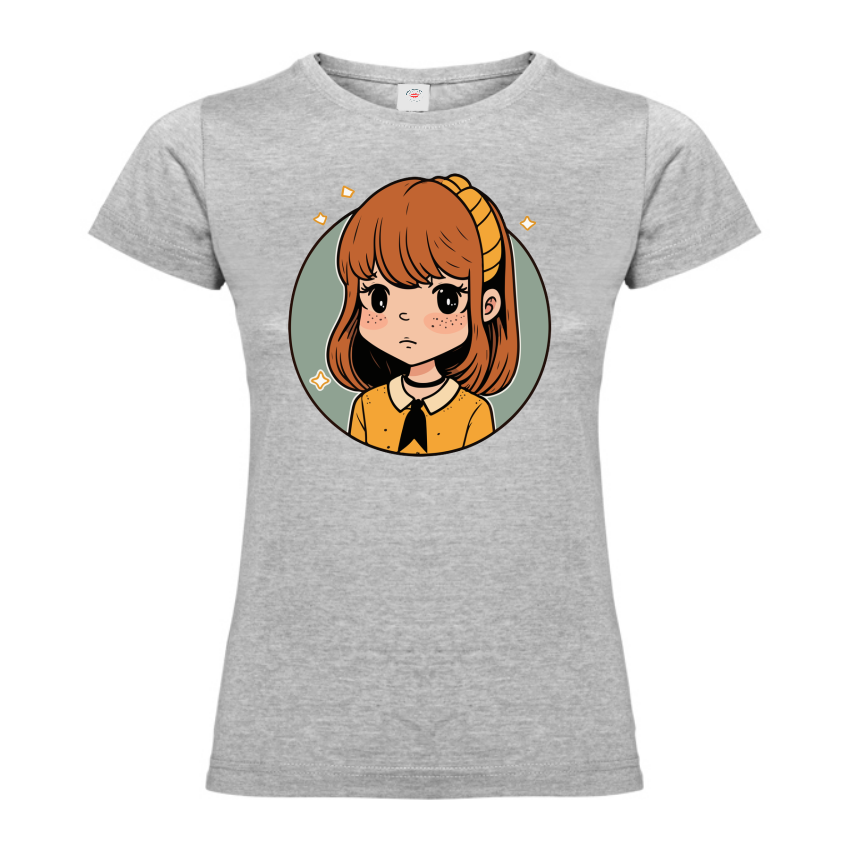 Tricou damă Anime Sad Girl