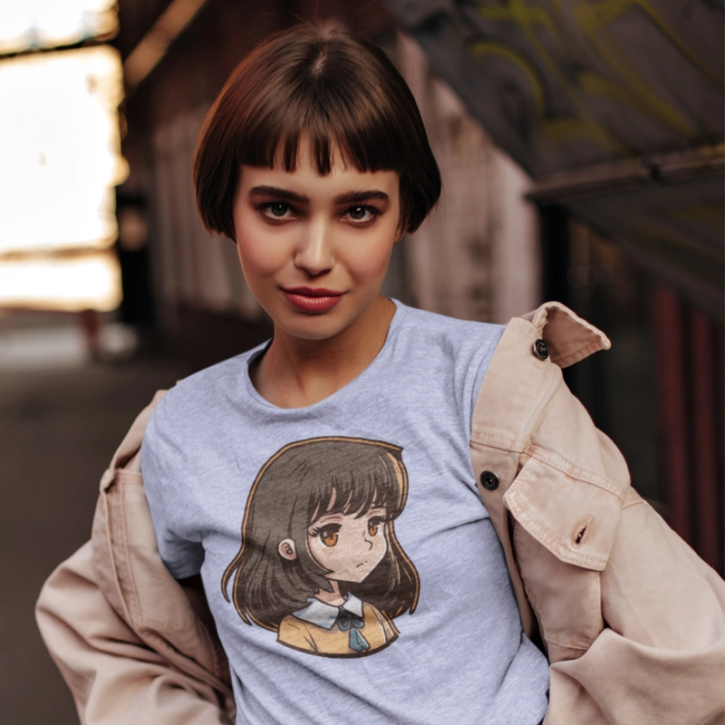 Tricou damă - Eleva Anime
