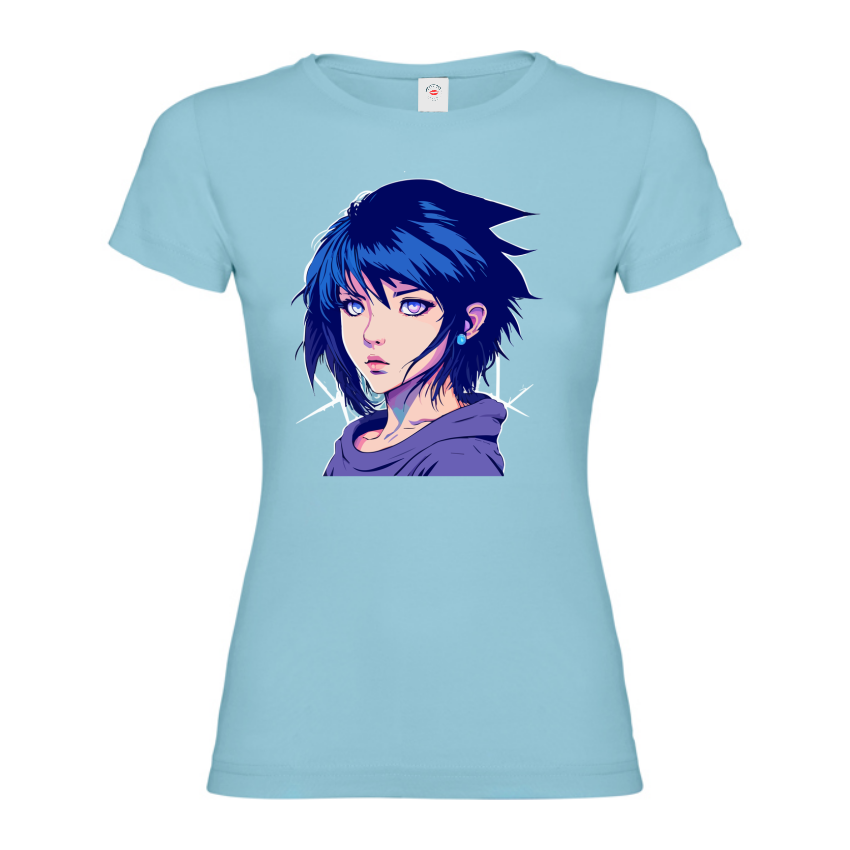 Tricou damă - Cyberpunk Anime Girl