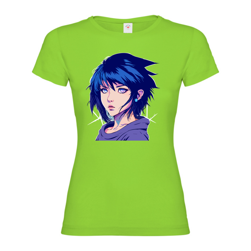 Tricou damă - Cyberpunk Anime Girl