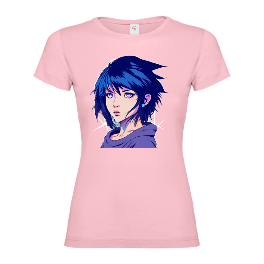 Tricou damă - Cyberpunk Anime Girl