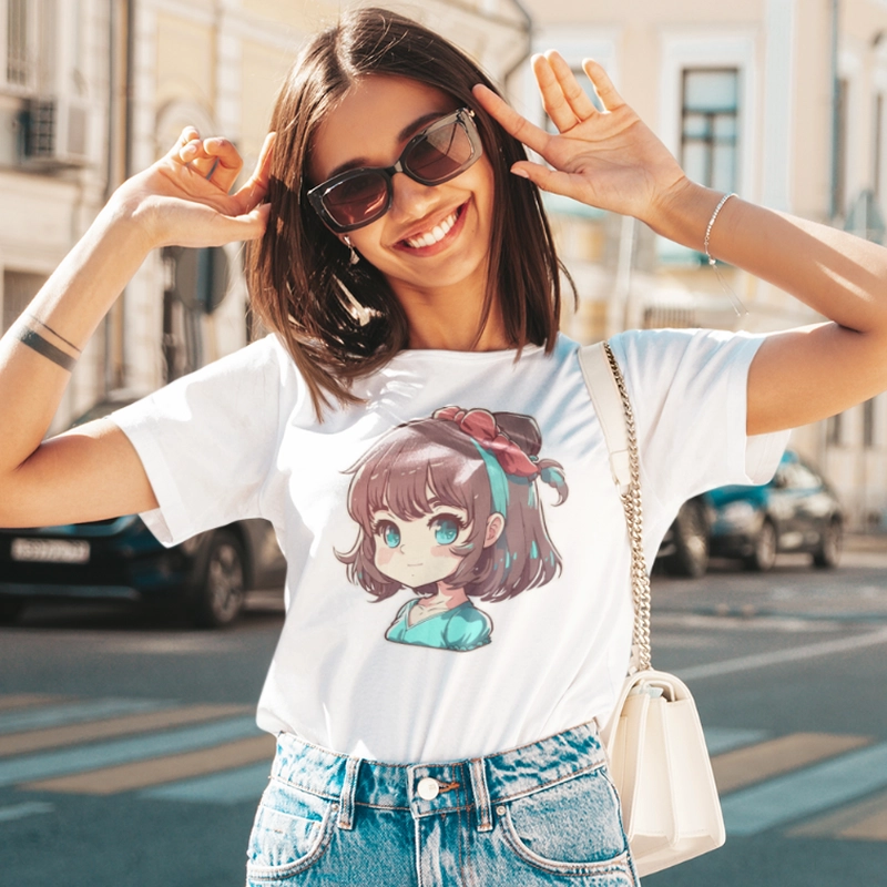 Tricou damă - Tânara Anime Tricou damă - Tânara Anime