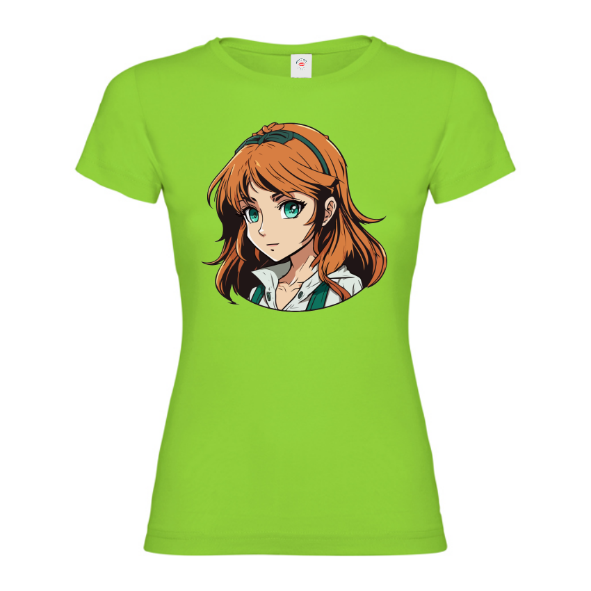 Tricou damă - Fata cu ochi verzi Tricou damă - Fata cu ochi verzi