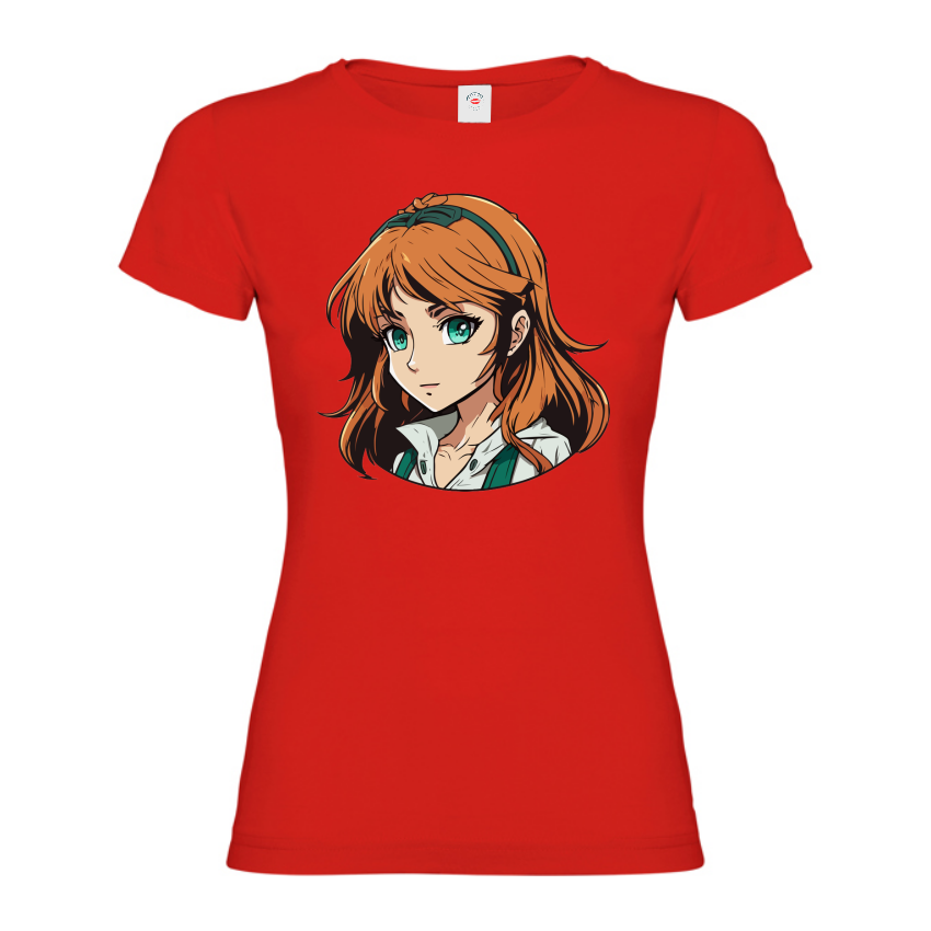 Tricou damă - Fata cu ochi verzi Tricou damă - Fata cu ochi verzi