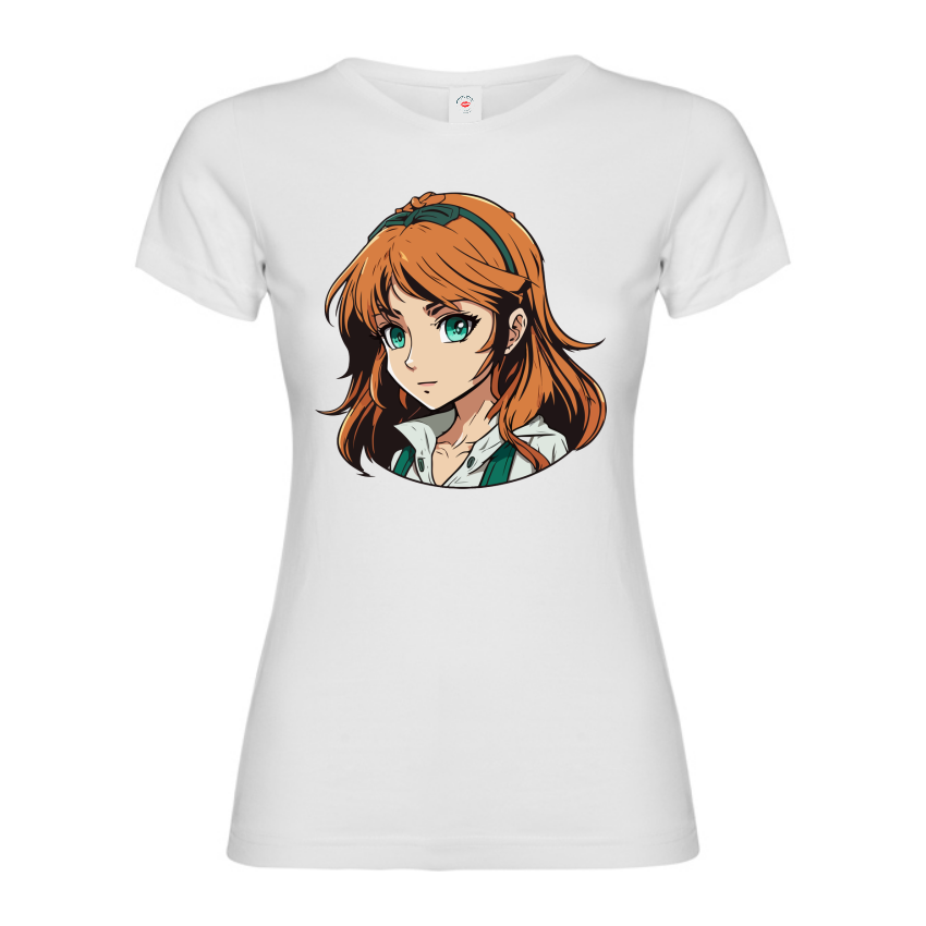 Tricou damă - Fata cu ochi verzi Tricou damă - Fata cu ochi verzi