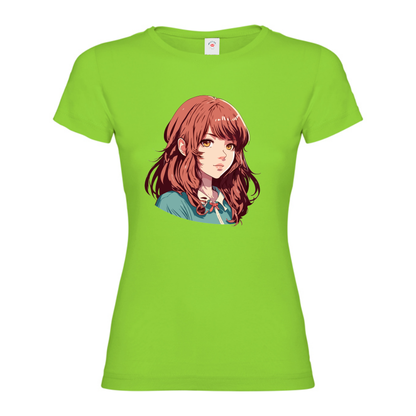 Tricou damă - Anime Girl