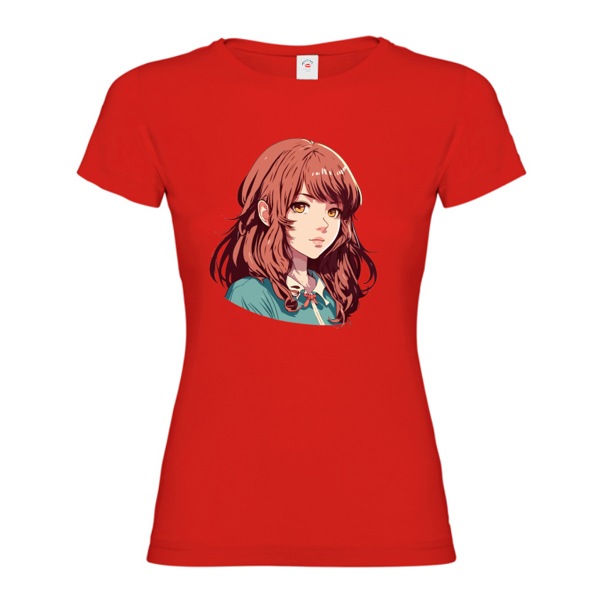 Tricou damă - Anime Girl