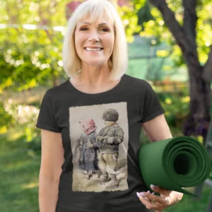 Tricou damă - Prichindeii de Luchian