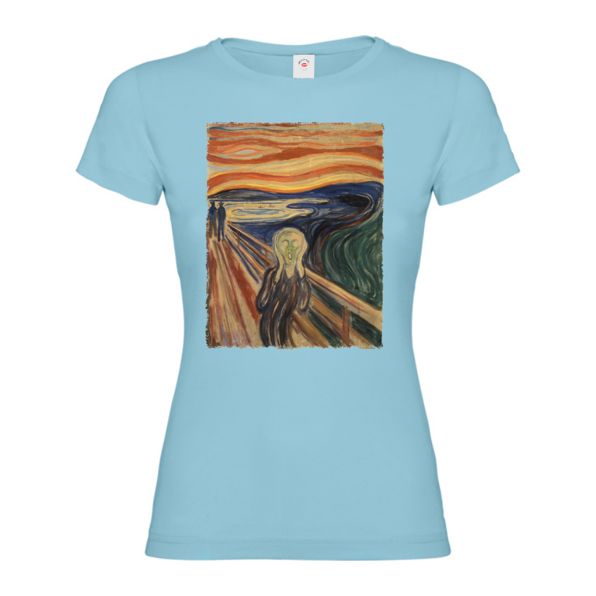 Tricou damă - Edvard Munch