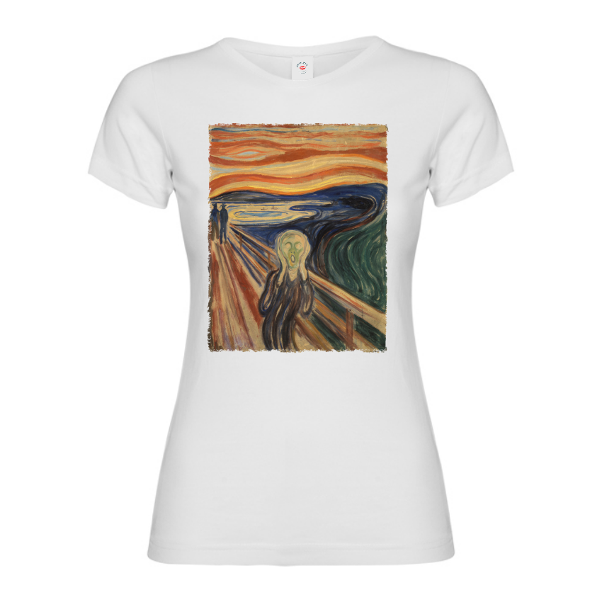 Tricou damă - Edvard Munch