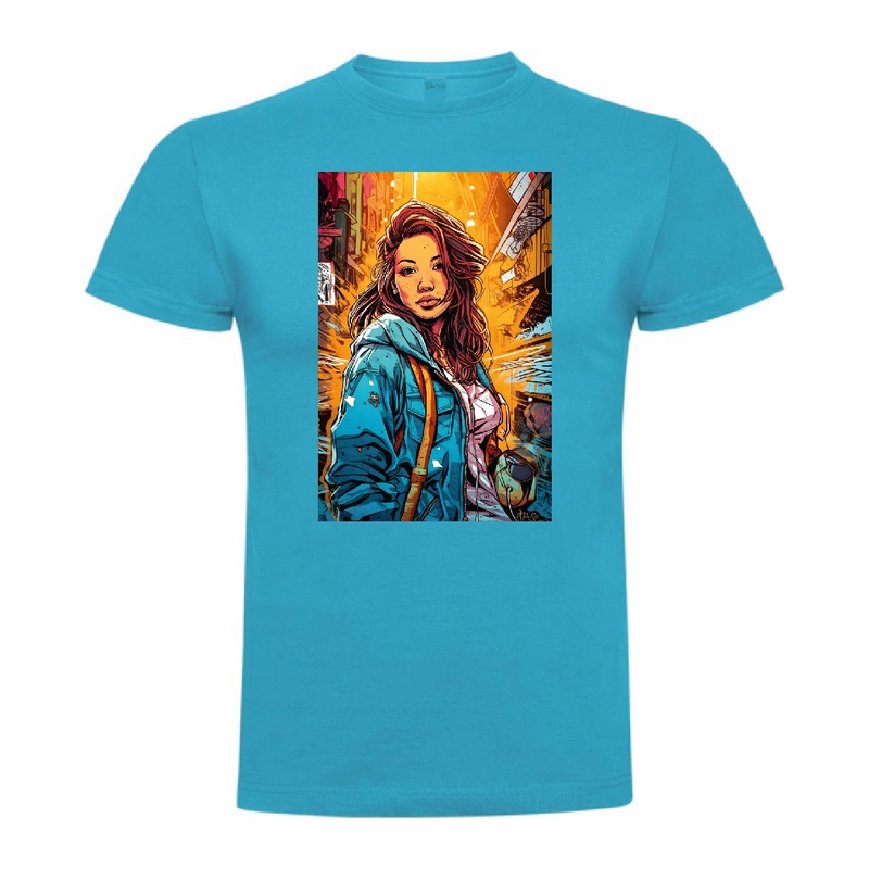 Tricou bărbat - Cyberpunk Girl