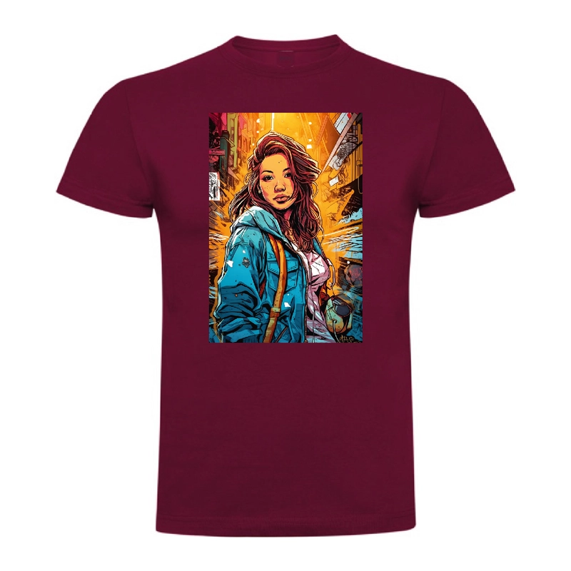 Tricou bărbat - Cyberpunk Girl