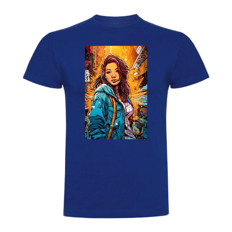 Tricou bărbat - Cyberpunk Girl