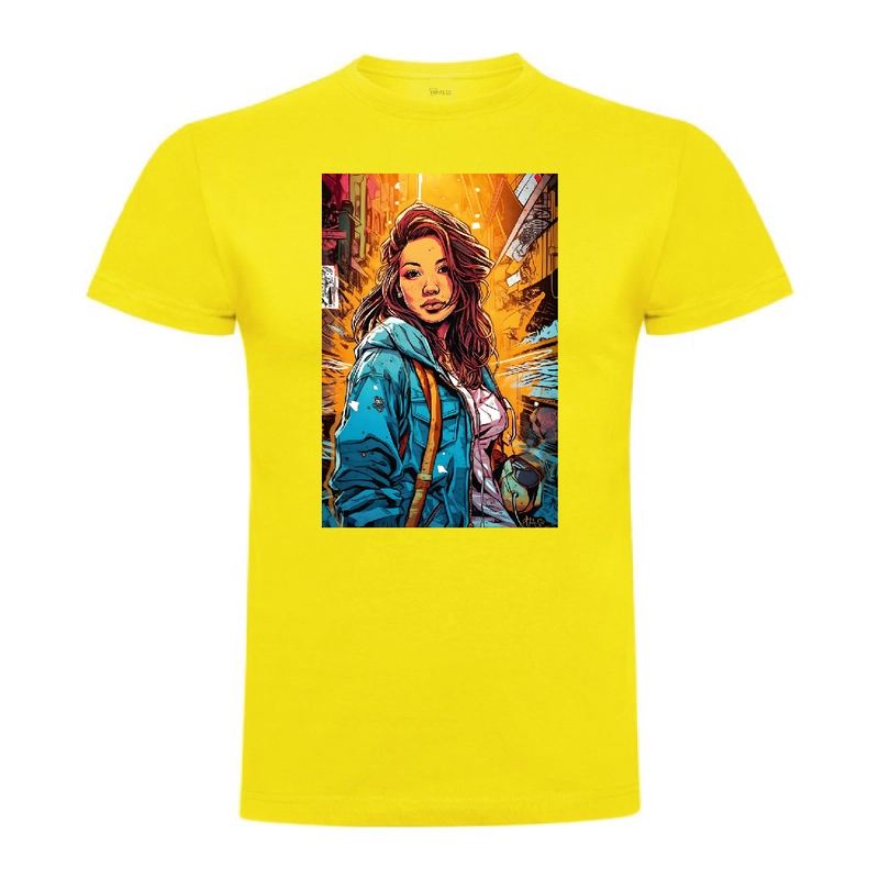 Tricou bărbat - Cyberpunk Girl