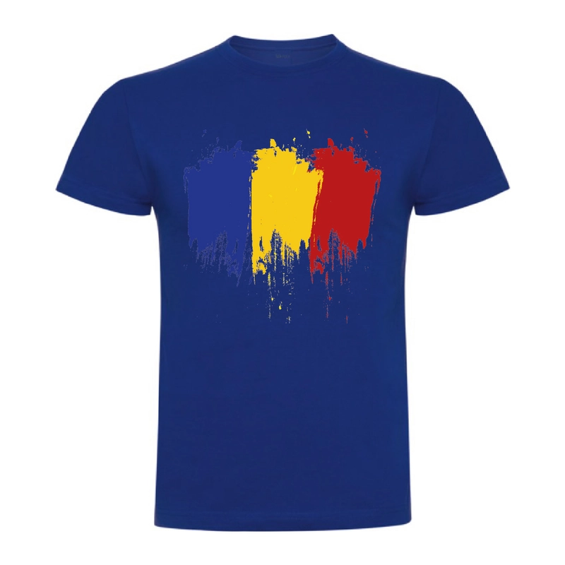 Tricou bărbat - Drapelul tricolor al României