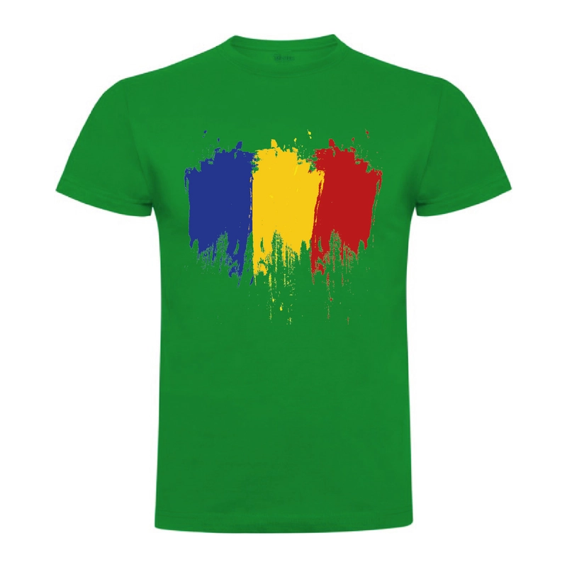 Tricou bărbat - Drapelul tricolor al României